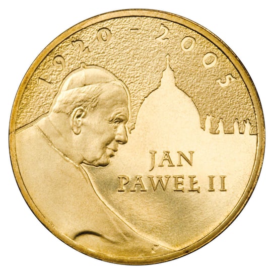 2 zł 2005 - Papież Jan Paweł II Mennicza (UNC) Narodowy Bank Polski