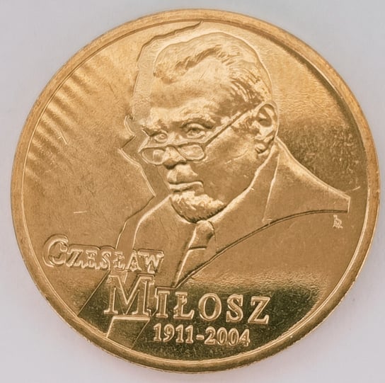 2 zł 2011 - Czesław Miłosz (1911 - 2004) Mennicza (UNC) Inna marka