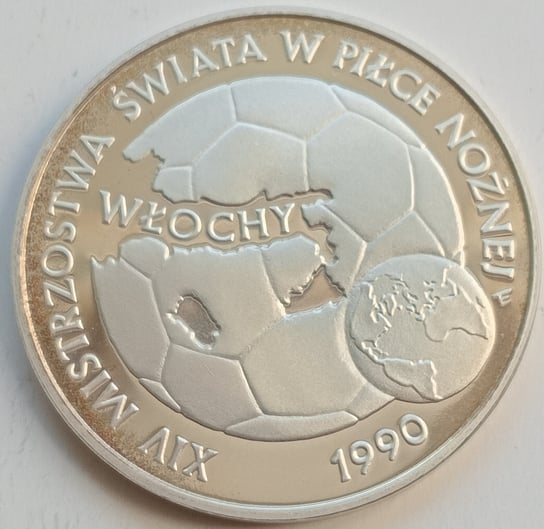 20 000 Złotych 1989 XIV Mistrzostwa Świata w Piłce Nożne Mennicza (UNC) Narodowy Bank Polski