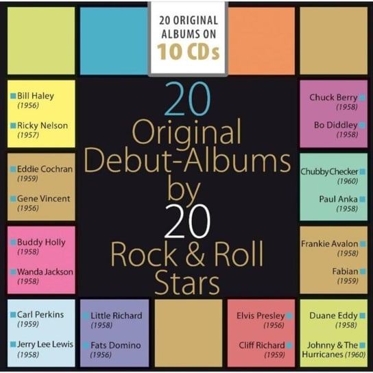 20 Original Albums Rock+Roll Stars Various Artists