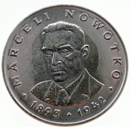 20 Złotych 1974 Marceli Nowotko Znakomity (XF) Narodowy Bank Polski