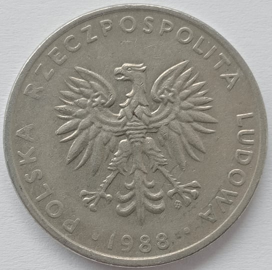 20 Złotych 1988 Piękny (F) Narodowy Bank Polski