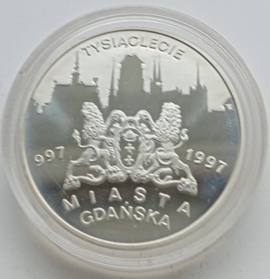 20 Złotych 1996 1000-lecie miasta Gdańska Mennicza (UNC) Narodowy Bank Polski
