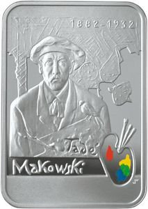 20 Złotych 2005 Polscy malarze XIX/XX wieku - Tadeusz Makowski Mennicza (UNC) Narodowy Bank Polski