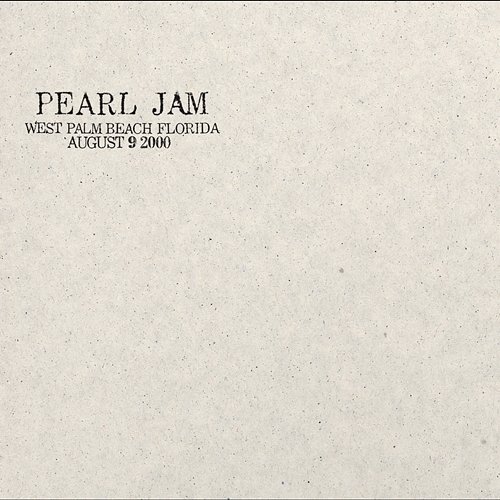 2000.08.09 - West Palm Beach, Florida Pearl Jam