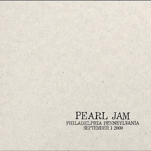 2000.09.01 - Philadelphia, Pennsylvania Pearl Jam