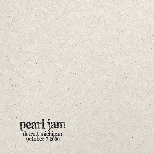 2000.10.07 - Detroit, Michigan Pearl Jam