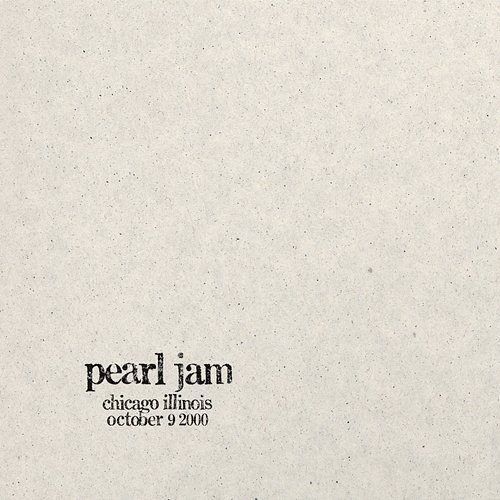 2000.10.09 - Chicago, Illinois Pearl Jam