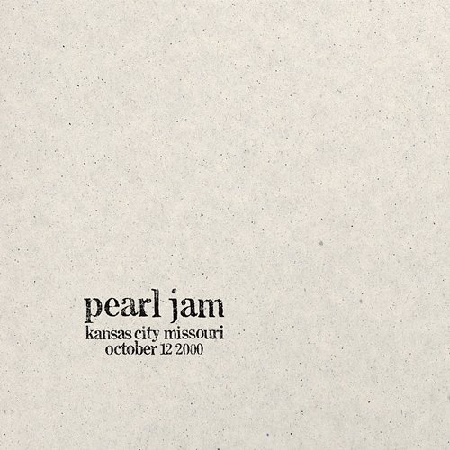2000.10.12 - Kansas City, Missouri Pearl Jam