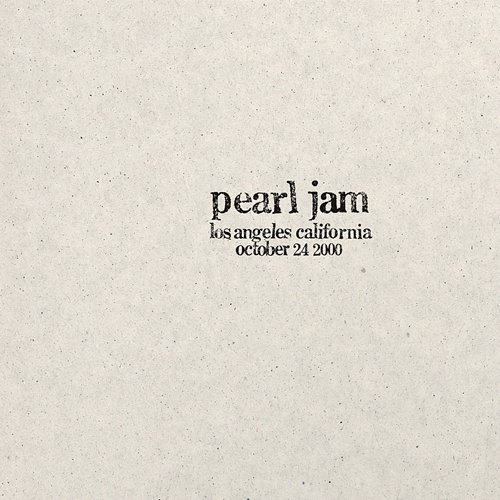 2000.10.24 - Los Angeles, California Pearl Jam