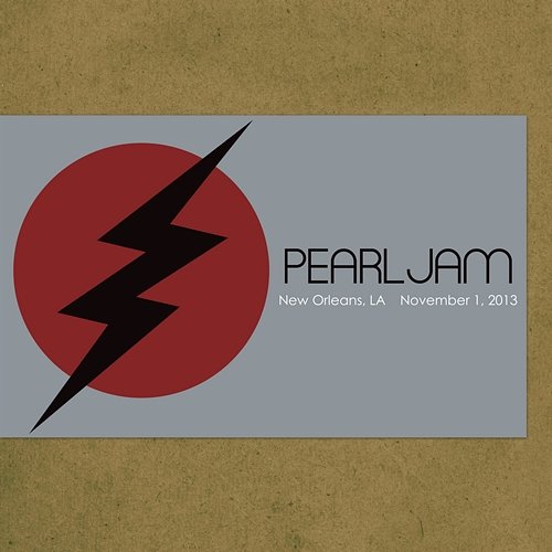 2013.11.01 - New Orleans, Louisiana Pearl Jam