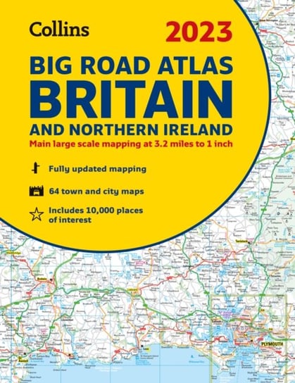 2023 Collins Big Road Atlas Britain and Northern Ireland: A3 Spiral Collins Maps