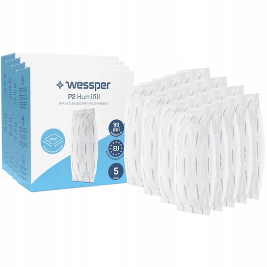 20X Wkłady Do Pochłaniacza Wilgoci 250G Wessper