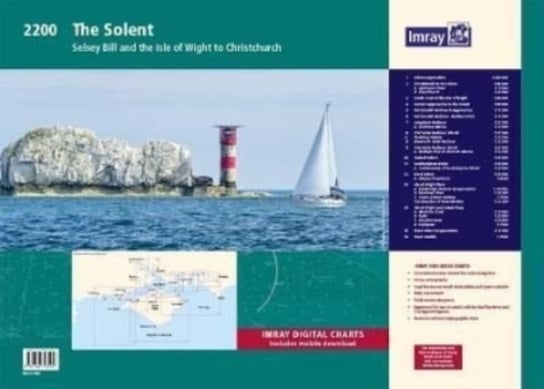 2200 The Solent Chart Pack: Selsey Bill and the Isle of Wight to Christchurch Opracowanie zbiorowe