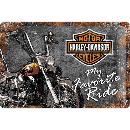 22174 Plakat 20x30 Harley-Davidson Favou Nostalgic-Art Merchandising