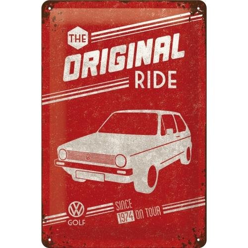 22212 Plakat 20 x 30cm VW Golf - The Ori Nostalgic-Art Merchandising