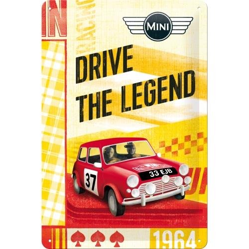 22245 Plakat 20 x 30cm Mini - Drive The Nostalgic-Art Merchandising