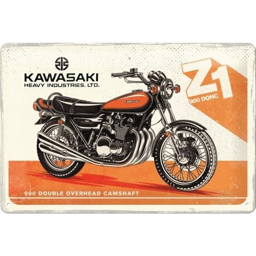 22284 Plakat 20x30 Kawasaki MotorcycleZ1 Nostalgic-Art Merchandising