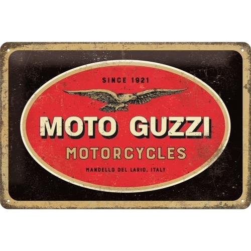 22285 Plakat 20x30 Moto Guzzi Logo Motor Nostalgic-Art Merchandising