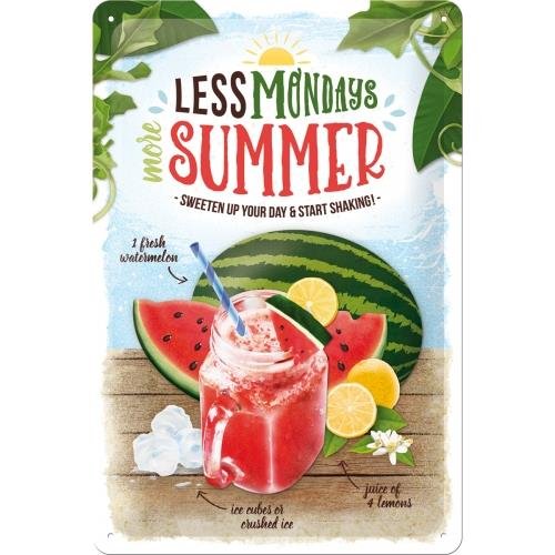 22298 Plakat 20x30 Watermelon Summer Sha Nostalgic-Art Merchandising