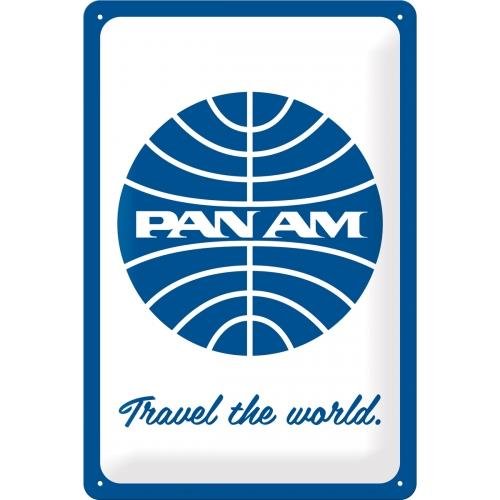 22310 Plakat 20x30 Pan Am -Travel Logo W Nostalgic-Art Merchandising