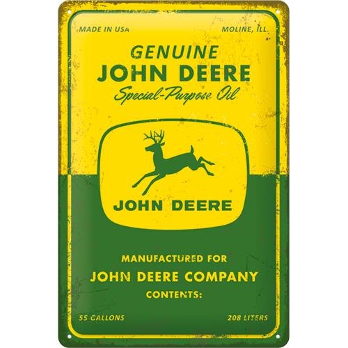22329 Plakat 20x30 John Deere SpecialOil Nostalgic-Art Merchandising