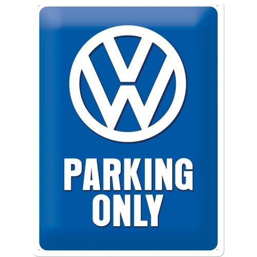 23135 Plakat 30 x 40cm VW Parking Only Nostalgic-Art Merchandising