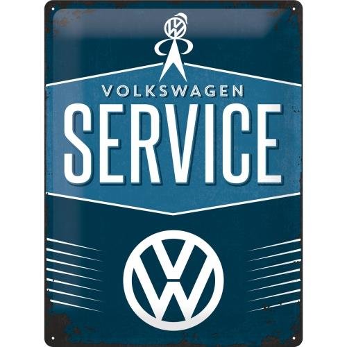 23209 Plakat 30 x 40cm VW Service Nostalgic-Art Merchandising