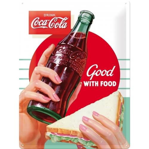23234 Plakat 30 x 40cm Coca-Cola Good Wi Nostalgic-Art Merchandising