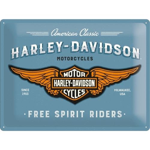 23244 Plakat 30 x 40cm Harley-Davidson - Nostalgic-Art Merchandising