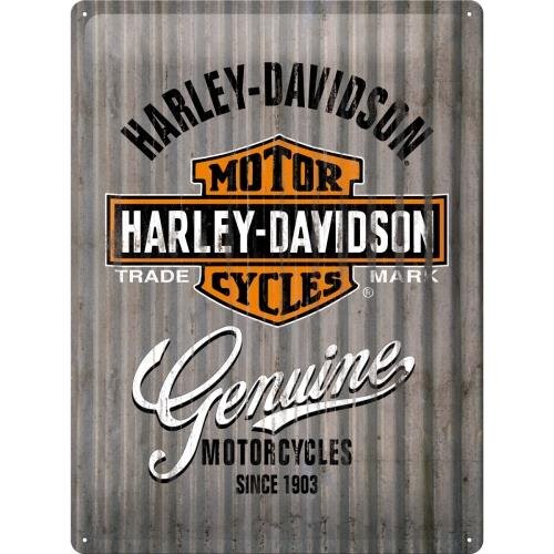 23250 Plakat 30x40 Harley-Davidson Wall Nostalgic-Art Merchandising
