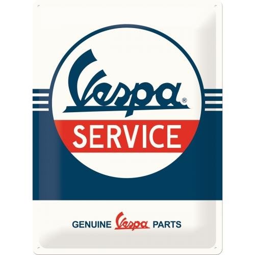 23259 Plakat 30x40 Vespa Service Nostalgic-Art Merchandising
