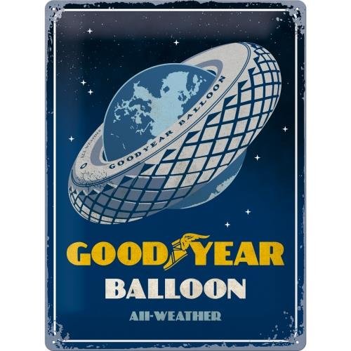 23270 Plakat 30x40cm Goodyear-Balloon Ti Nostalgic-Art Merchandising