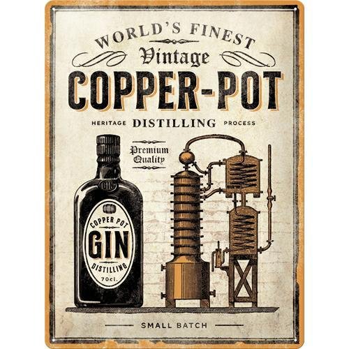 23285 Plakat 30x40cm Copper Pot Gin Nostalgic-Art Merchandising