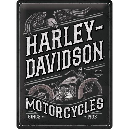 23301 Plakat 30x40 Harley Davidson Eagle Nostalgic-Art Merchandising