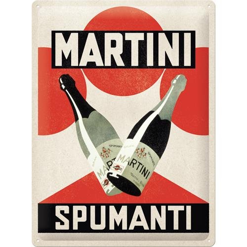 23309 Plakat 30x40 Martini Spumanti Nostalgic-Art Merchandising