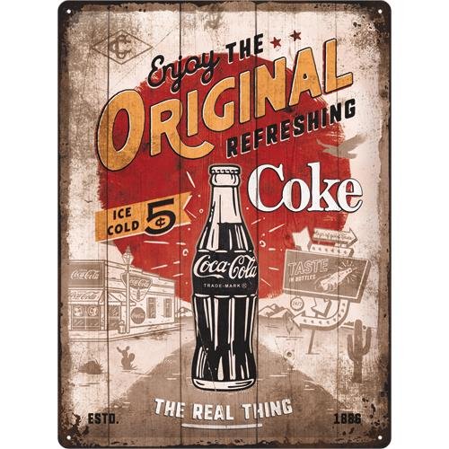 23310 Plakat 30x40 Coca-Cola Original 66 Nostalgic-Art Merchandising