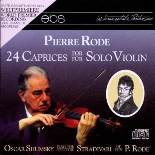 24 Caprices Für Solo-Violine Shumsky Oscar