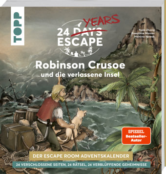 24 DAYS ESCAPE - Der Escape Room Adventskalender: Daniel Defoes Robinson Crusoe und die verlassene Insel Frech Verlag Gmbh