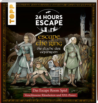 24 HOURS ESCAPE - Das Escape Room Spiel: Escape the Ring. Flucht der Gefährten Frech Verlag Gmbh