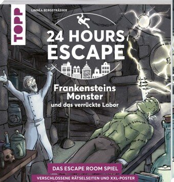 24 HOURS ESCAPE - Das Escape Room Spiel: Frankensteins Monster und das verrückte Labor Frech Verlag Gmbh