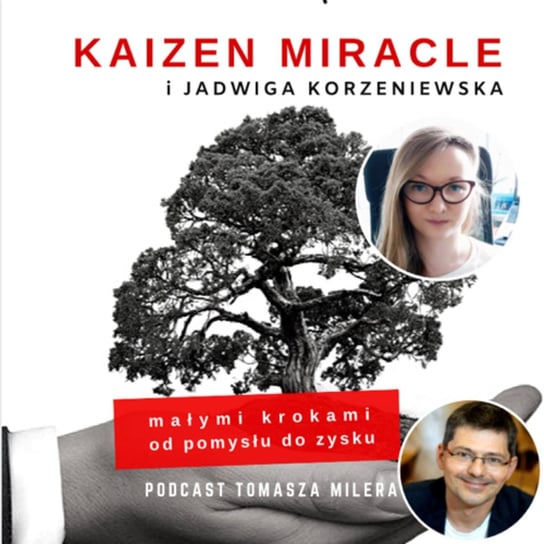 #24 Jak zmieniać nawyki i pracować bez zadyszki? Rozmowa z Jadwigą Korzeniewską - Kaizen Miracle - małymi krokami od pomysłu do zysku -  podcast Miler Tomasz