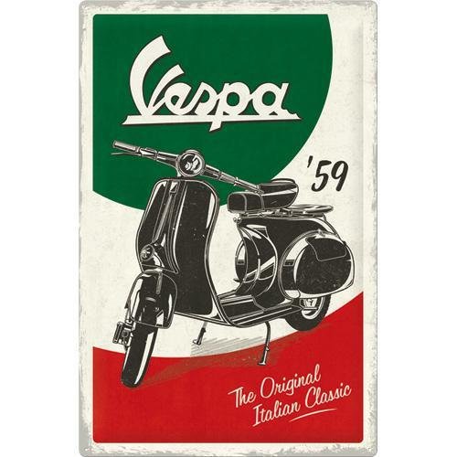 24014 Plakat 40x60 Vespa The Italian Cla Nostalgic-Art Merchandising