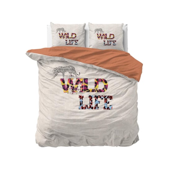 240x220 WILD LIFE 2 róż mix kpl pościeli Sleeptime