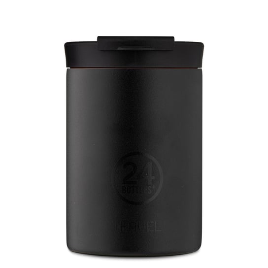 24BOTTLES TRAVEL TUMBLER kubek termiczny 350 ml, Stone Tuexdo Black 24Bottles