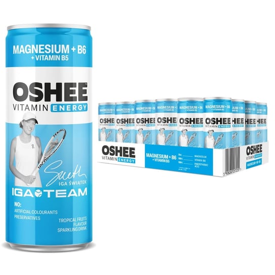 24x OSHEE Vitamin Energy Magnez 250 ml Oshee