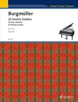 25 Etüden, opus 100 für Klavier Friedrich Burgmuller