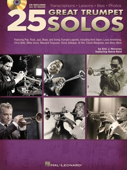 25 Great Trumpet Solos (Book/CD) Morones Eric J.