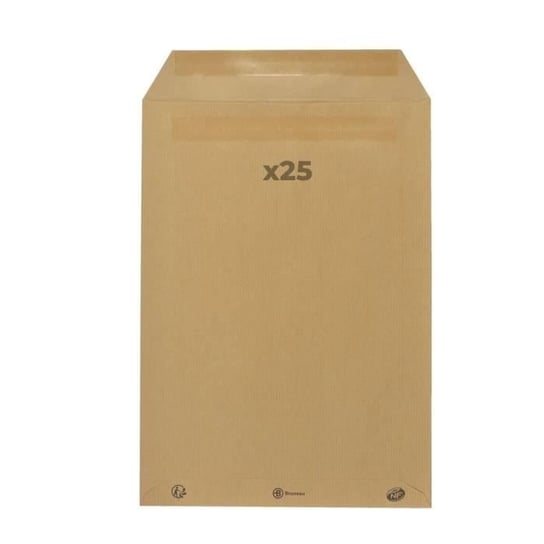 25 kopert papierowych kraft 90 g - 22,9 x 32,4 cm Youdoit