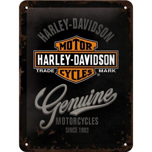 26133 Plakat 15 x 20cm Harley-Davidson G Nostalgic-Art Merchandising